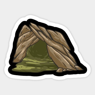 Cave Nature Caves Sticker